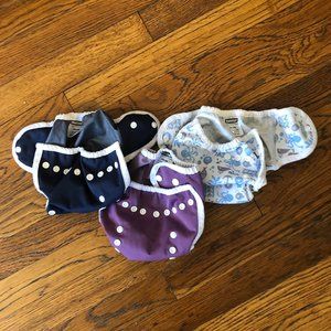 Thirsties Diaper Covers, Size One (Lot of 3)